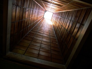 古民家の明かりとり