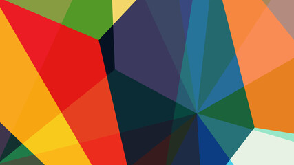 Abstract colorful background with geometric 