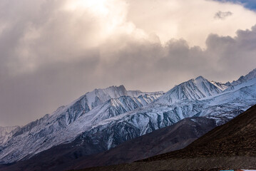 Fototapeta premium Leh city is a town in the Leh district of the Indian state of Jammu and Kashmir. It was the capital of the Himalayan kingdom of Ladakh.