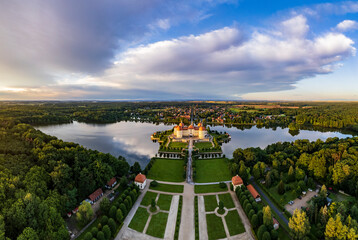 Luftbild Schloss Moritzburg