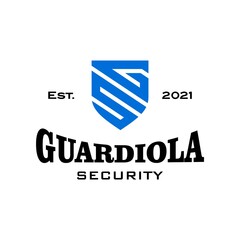 Bold and strong logo about shield, security and GS lettering.
EPS 10, Vector.