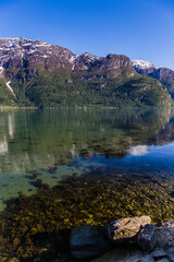 Songdal fjord coast