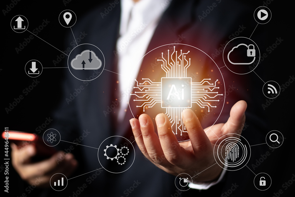 Aufkleber touch the future,interface technology, the future of user experience, new technology bigdata and bus