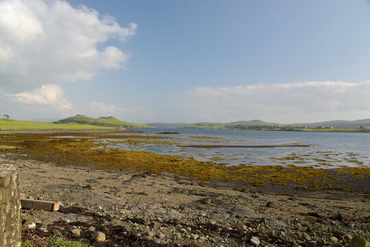 Shores of Loch Snizort on Isle of Skye, Inner Hebrides, Scotland