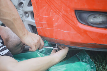 auto repair abstract background element auto service