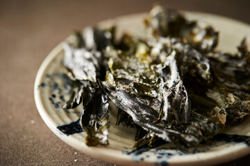 Bugak,Vegetable and Seaweed Chips 