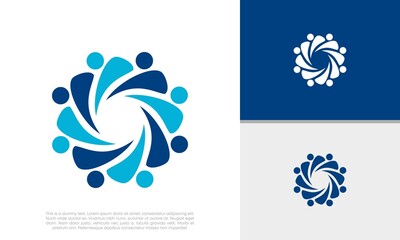 Human Resources Consulting Company, Global Community Logo	