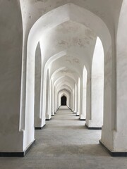 Obraz premium arches of the mosque, Uzbekistan