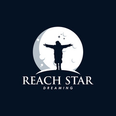Reaching Dreams Logo Design Template
