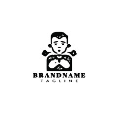 avatar logo concept design template vector illustration