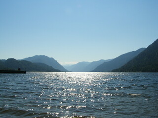 Morning in the mountains