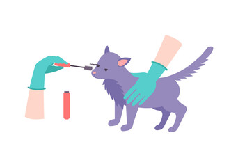 Animal Testing Illustration