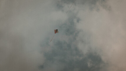 kite in the air