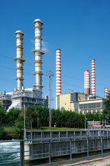 Obraz premium centrale idroelettrica