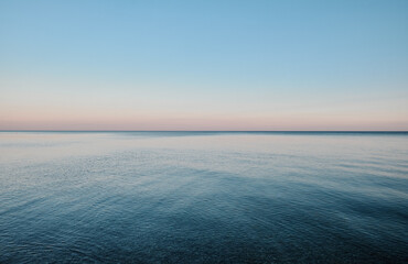 Seascape. Calm Black Sea.