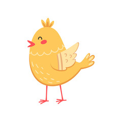 Chicken Cartoon Illustration