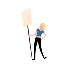 Flat Activist Illustration