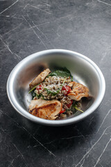 quinoa with chicken and tomatoes