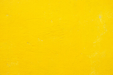 Old wall pattern texture cement yellow abstract white color design are light with gradient background.