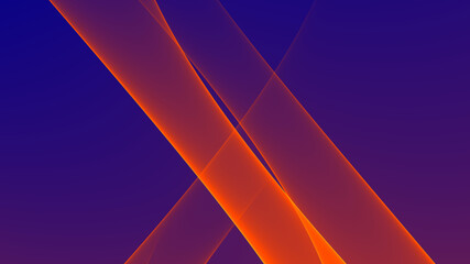 Abstrakter Hintergrund 4k orange blau  hell dunkel schwarz Wabe Netz Banner