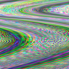 Glitch background. Wallpaper illustration of screen error. Digital pixel noise abstract design. Photo glitched. Television signal fail. Technical problem grunge abstract. Colorful art noise
