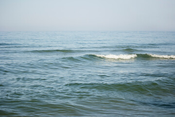 Waves in the sea, water surface