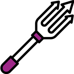 trident one color icon