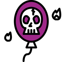 balloon one color icon