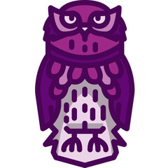 owl Two Tone icon