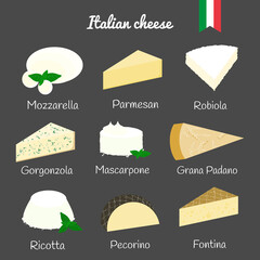 Italian cheese.