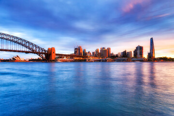 Sydney CBD blues point colours set