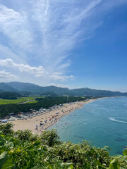 Fototapeta premium It is a photo related to a beautiful natural landscape.