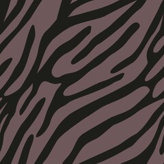 vector zebra pattern. seamless zebra stripe print for clothing or print