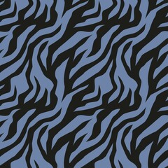vector zebra pattern. seamless zebra stripe print for clothing or print