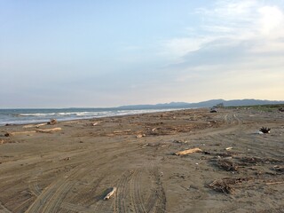 Sakhalin shores and beaches.