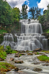 Chittenango Falls At Chittenango State Park In New York