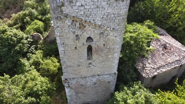 Torre dell'Aggia, o Torre di Marzana, Monte S. Maria Tiberina PG, Umbria, Italia