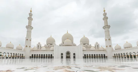 Foto op Canvas Sheikh Zayed Mosque, Abu Dhabi, United Arab Emirates © Extraded