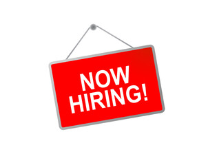 now hiring