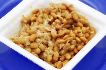 Close up of fresh Natto