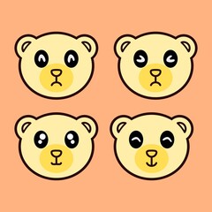panda cartoon cute sticker