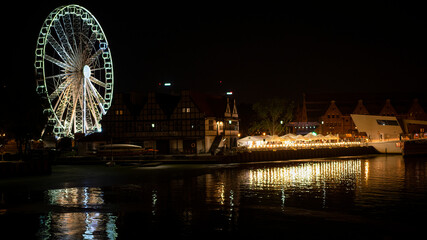 Gdańsk - starówka nocą