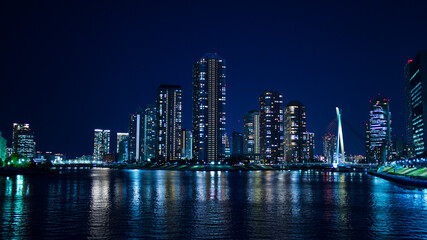 Naklejka premium 東京夜景