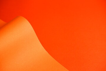 Orange background. Orange cardboard texture.