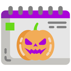 halloween flat icon