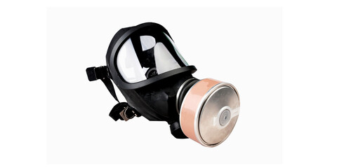 Gas Mask used to protect against harmful chemicals and chemical weapons