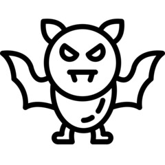bat line icon