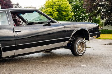 Festival of Wheels, Ipswich – July 20201.  Side on view of a Cadillac Broughman American car...