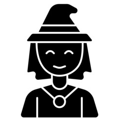 witch solid icon