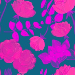 pink rose background